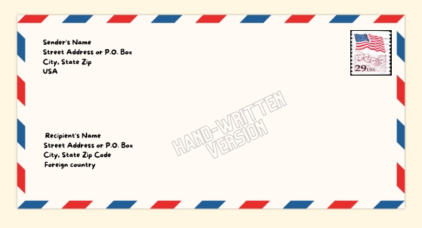 International Address Format